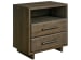 Modern - Open Storage Nightstand - Sable