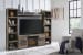 Derekson - 4-Piece Entertainment Center - Multi Gray