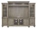 Calistoga - Rustic Entertainment Wall - Dovetail Gray