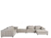 Nina Magon - Andorra Sectional - Beige