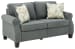 Alessio - Charcoal - Loveseat