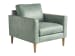 Sunset Key - Marcella Leather Chair - Green