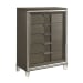 Twenty Nine - 5-Drawer Flip-Top Chest - Dark Brown