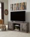 Wynnlow - Gray - LG TV Stand W/Fireplace Option