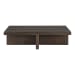 Folke - Rectangular Coffee Table - Dark Brown