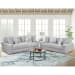 Serene - Sofa With 4 Pillows - Hush Moonstruck