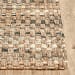 Jute Favorites - 2' x 3' Panama Rug - Natural/Ivory/Gray