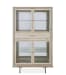 Lenox - Display Cabinet - Warm Silver