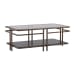 Buckroe - Coffee Table - Dark Brown / Black