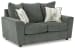 Stairatt - Loveseat - Gravel