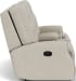 Devon - Reclining Loveseat With Console - Light Gray