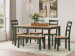 Gesthaven - Dining Room Table Set (Set of 6) - Natural / Green