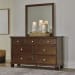 Danabrin - Dresser And Mirror - Brown