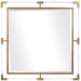 Balkan - Square Mirror - Golden