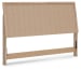 Cielden - Two-Tone - King Panel Headboard