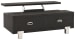 Chisago - Black / Silver - Lift Top Cocktail Table