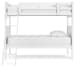 Nextonfort - White - Twin Over Twin Bunk Bed