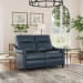 Elizabeth - Power Reclining Loveseat With Power Headrest - Sea
