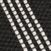 Performance Sorrento Stripe - Rug 2.6' x 8' - Charcoal/Ivory
