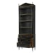 Faux Bois - Cabinet - Black/Gold