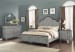 Plymouth - King Poster Bed - Gray