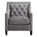 Tiffany - Accent Chair - Gun Metal