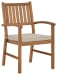 Janiyah - Light Brown - Arm Chair (2/cn)