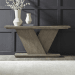 Aspen Sky - Sofa Table - Weathered Saddle Brown