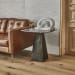 Equilateral - Side Table - Marble/Bronze
