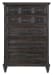 Calistoga - 5 Drawer Chest - Weathered Charcoal