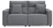 Modmax II - 2-Piece Power Reclining Loveseat - Salt And Pepper
