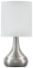 Camdale - Silver Finish - Metal Table Lamp 