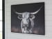 Harlandale - Black / White / Brown - Wall Art