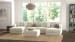 Ritzy - 4 Piece Modular Double Chaise Sectional - Bone