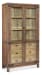Vineyard Row - Display Cabinet - Light Brown