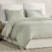 Jayson - 3 Piece King Linen Cashmere Duvet Set - Sagebrush