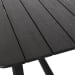 Agnes - 94" Outdoor Dining Table - Black