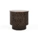 Norwood - Round End Table - Brown