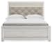 Altyra - White - Queen Uph Panel Headboard