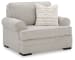 Eastonbridge - 2 Pc. - Chair And A Half, Ottoman - Shadow