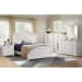 Kona - Full Panel Bed - White