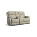 Easton - Power Reclining Loveseat With Console, Power Headrests & Lumbar - Dove
