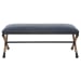 Firth - Rustic Bench - Navy
