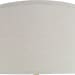 Vilminore - Glass Table Lamp - Gray