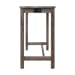 Oak Lawn - Gray Bar Table Single Pack (Table & 3 Tan Fabric Stools)