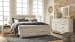 Bellaby - King Platform Bed With 2 Storage Drawers - Whitewash