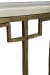 Tours - Console - White / Gold