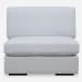 Refuge - Armless Cloud Blue Sofa