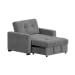 Homer - Klicklak Chair With Pull Out Bed - Clementine Gray