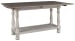 Havalance - Gray/white - Flip Top Sofa Table